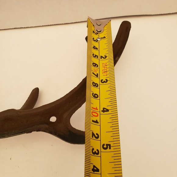 Esschert Design Cast Iron Deer Antler Hook - Picture 5 of 9